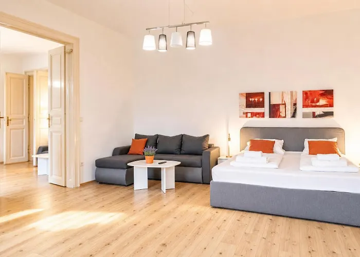 Apartament Affordable 2 Apts For 14p, 4br Great For Families Wiedeń